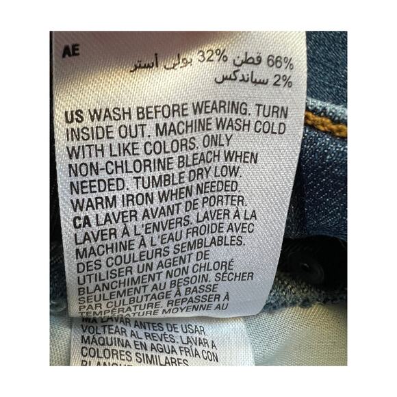 INC INTERNATIONAL CONCEPTS WOMENS 16W BOYFRIEND CROP STRETCH DENIM BLUEJEANS - Picture 9 of 10